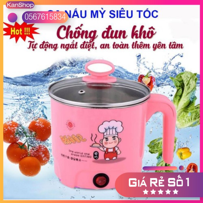 Nồi Lẩu Điện Mini Có Lồng Hấp (18cm,2 lớp), NỒI LẨU ĐIỆN ĐA NĂNG SIÊU TỐC, Tiện Ích Chất Lượng