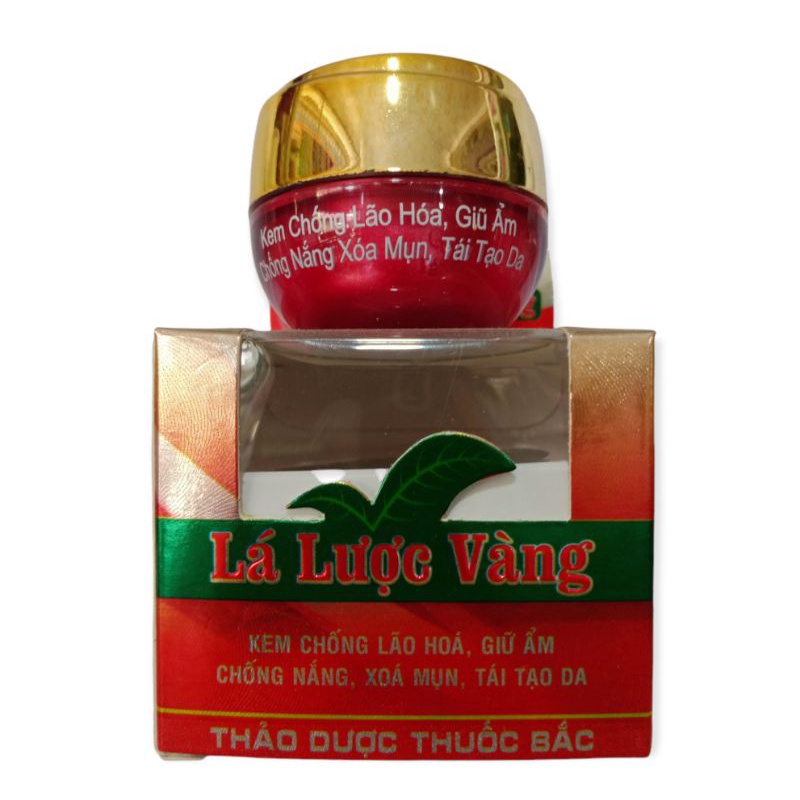 Kem Lá Lược Vàng Dưỡng Trắng Da Ngăn Nám Tàn Nhang