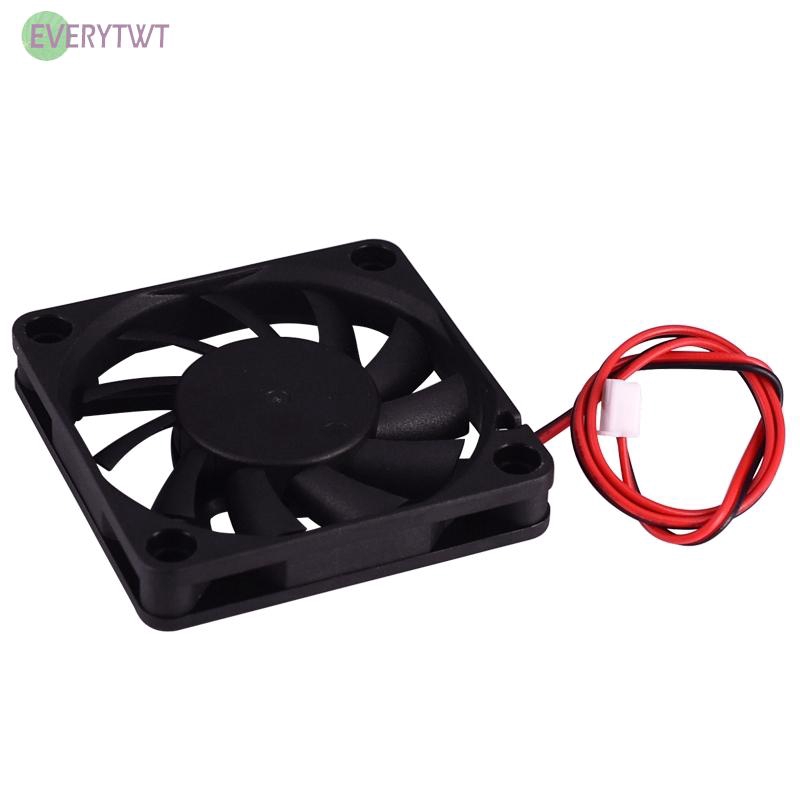 Quạt Tản Nhiệt Mini Dc 12V / 24V 2Pin 6Cm 60X60X10Mm Cho Máy In 3D | BigBuy360 - bigbuy360.vn