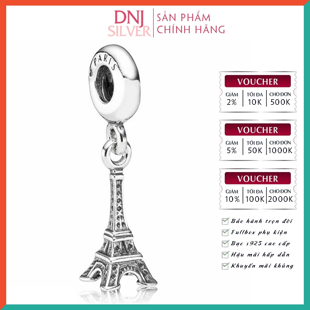Charm bạc 925 cao cấp, bộ tổng hợp các mẫu charm bạc DNJ để mix vòng charm - Bộ sản phẩm từ DN305 đến DN320