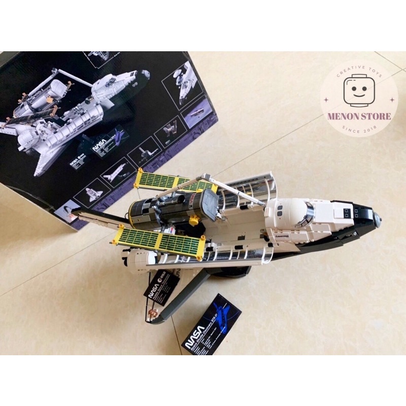 Đồ chơi xếp hình 89889 11002 63001 10283 Mô hình Tàu con thoi Nasa - Xếp hình thông minh