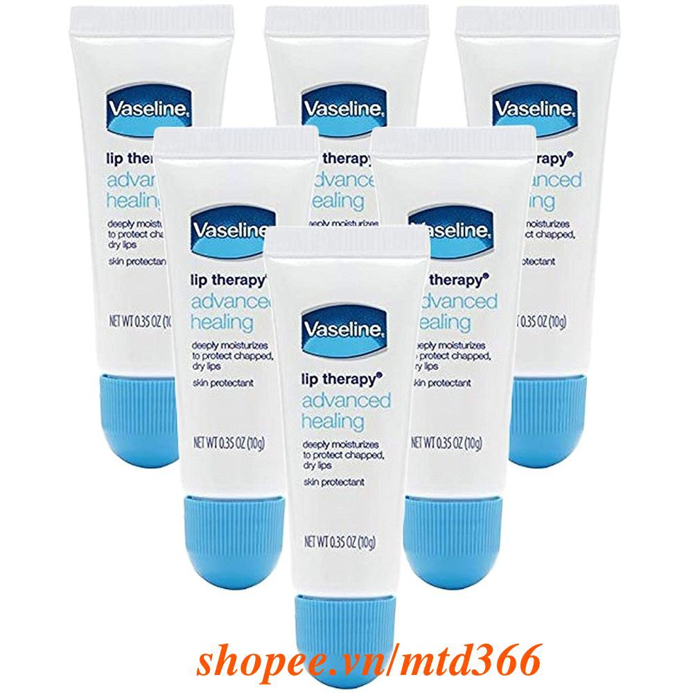 Tuýp Dưỡng Môi 10g Vaseline Lip Therapy Advanced Healing | BigBuy360 - bigbuy360.vn