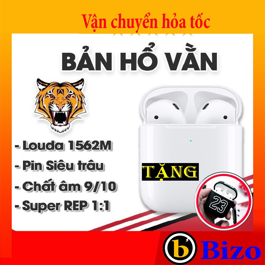 [SIÊU PHẨM] Tai nghe Bluetooth Hổ Vằn Louda 1562M Đôi Tên Định Vi Phiên Bản Dùng Cả IOS &amp; Android