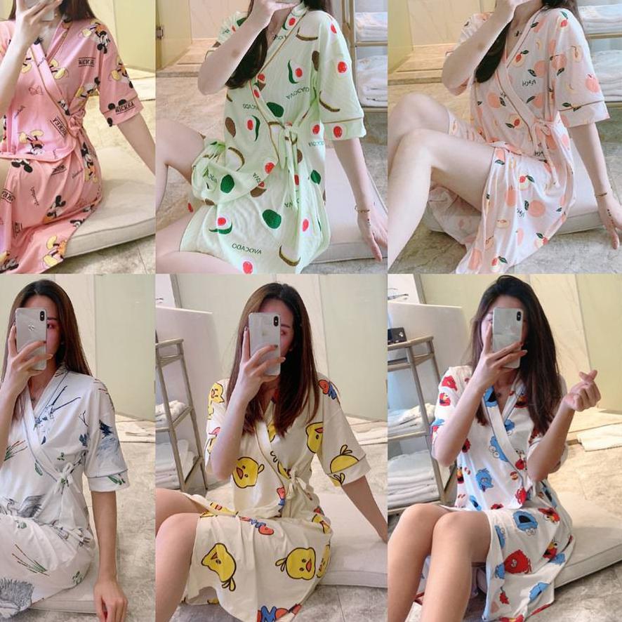 Bộ quần áo ngủ Hkm KMN HP KIMONO > | BigBuy360 - bigbuy360.vn