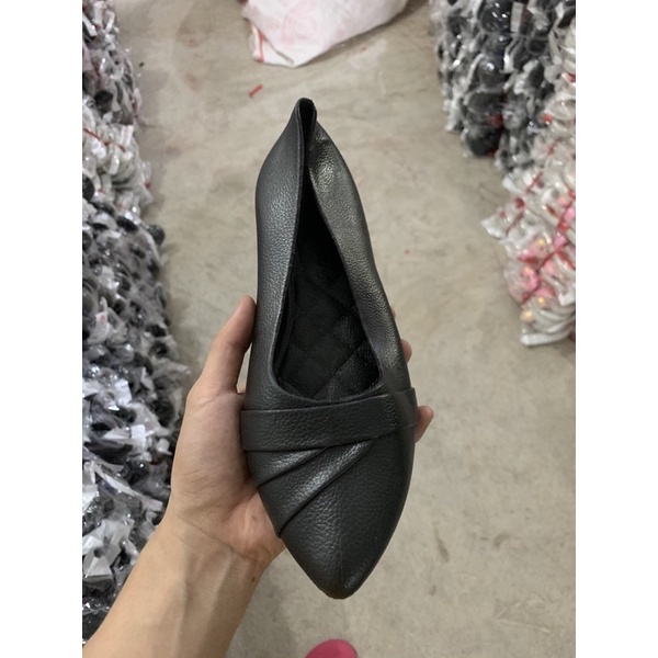 Giày nhựa nữ giả da siêu đẹp _ Giày chống nước