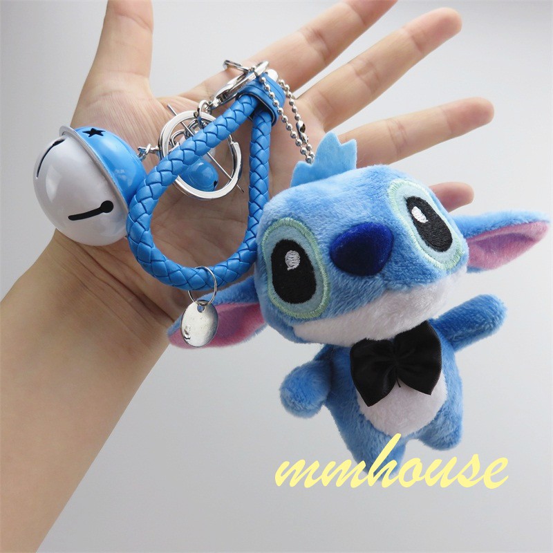 Móc khóa hình stitch nhồi bông xinh xắn