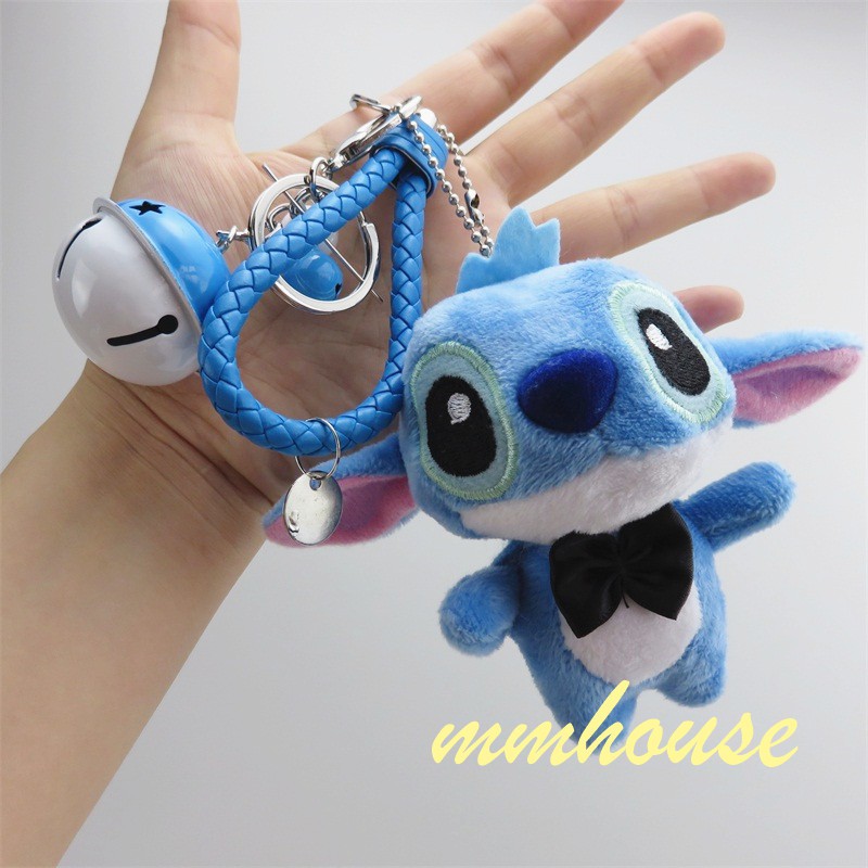 Móc Khóa Hình Stitch Nhồi Bông Đáng Yêu