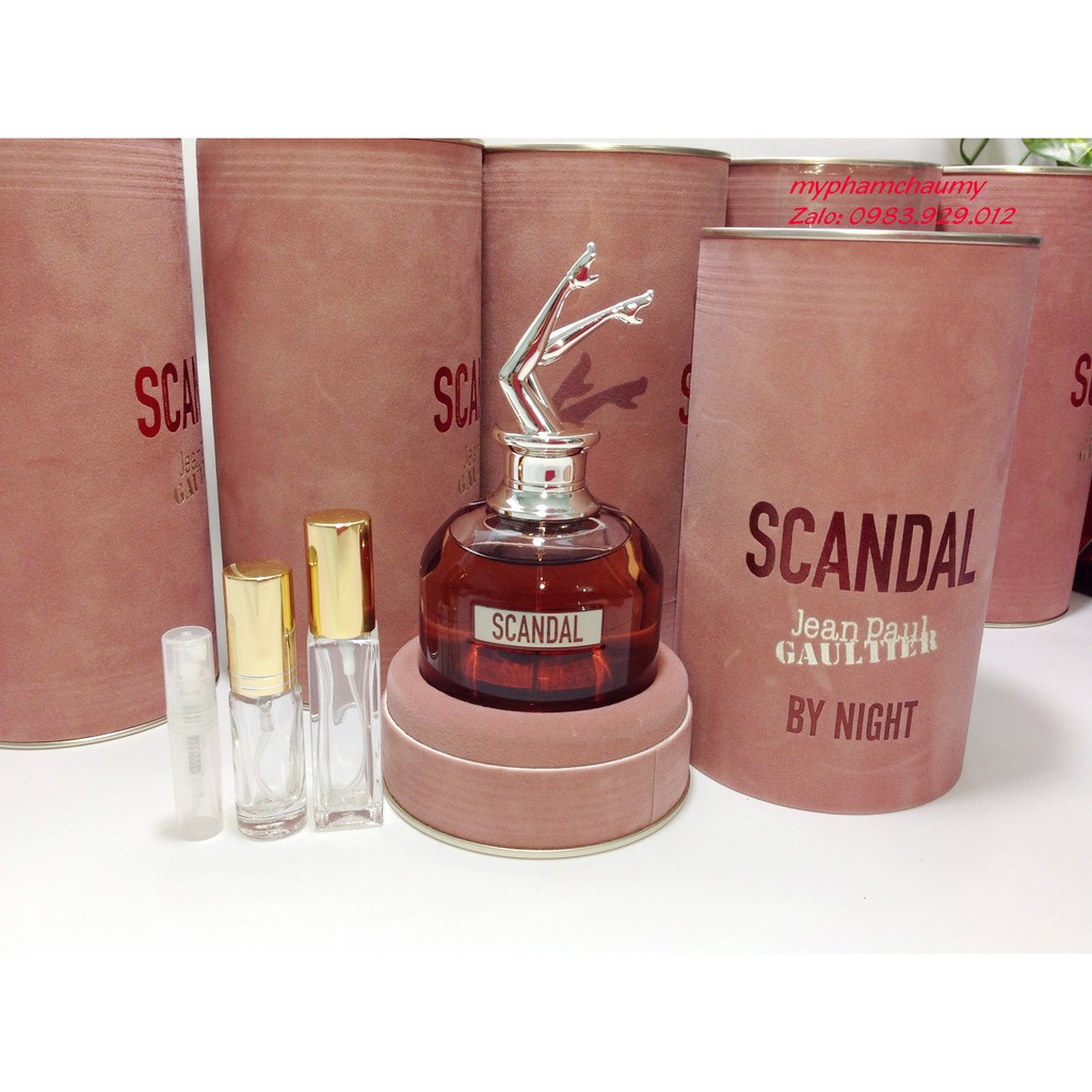 [Mẫu thử] Nước hoa Scandal By Night Jean Paul Gaultier 2,5,10ml