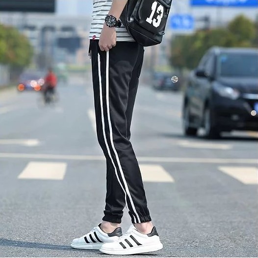 Quần Jogger Viền 2 Sọc phong cách Hàn Quốc siêu hot-SP28 | BigBuy360 - bigbuy360.vn