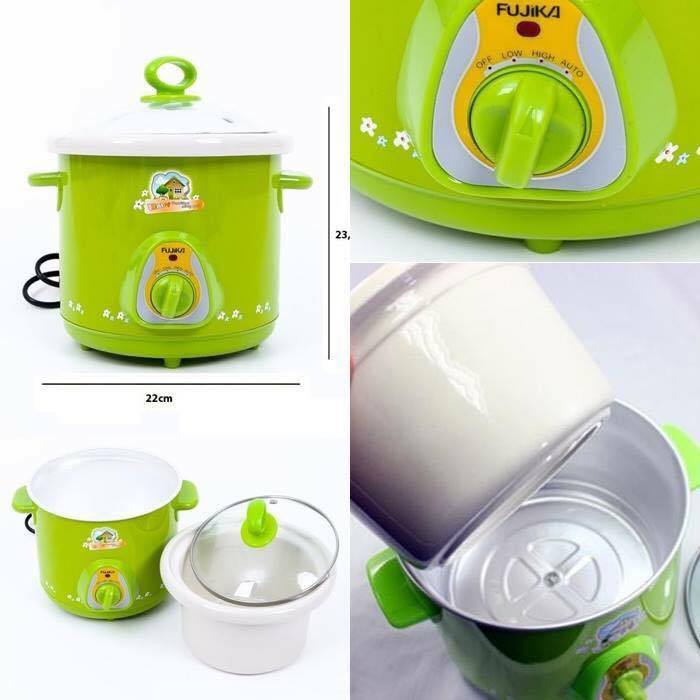 NỒI HẦM CHẬM 1,5L hầm cháo, gà, cá, kho....