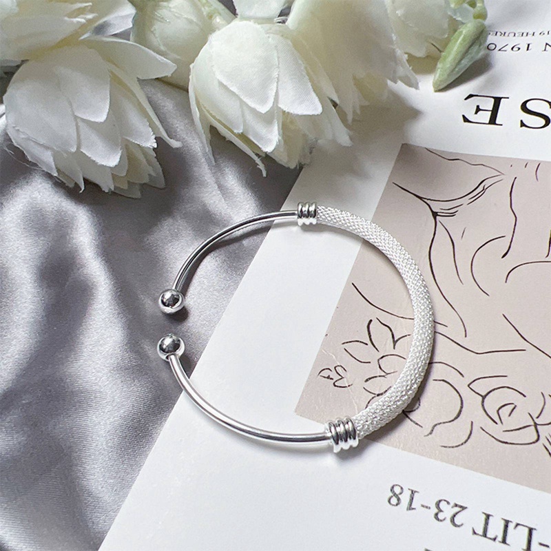 Ygt Vòng Tay Nữ Dạng Hở Chất Liệu Thép Không Gỉ