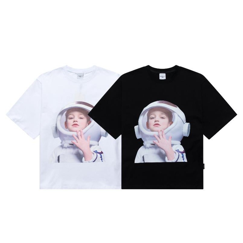 Áo Thun Cotton Ngắn Tay In Chữ Cá Tính Cho Nam Nữ ADLV