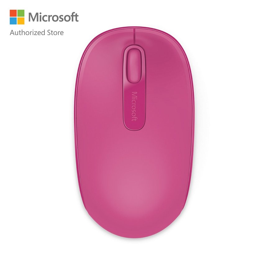 Chuột không dây Microsoft 1850 Hồng đậm