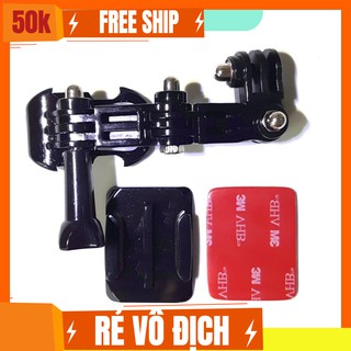 [GIÁ HUỶ DIỆT] Bộ gắn cằm camera hành trình Gopro, Sjcam vào cằm mũ bảo hiểm Fullface