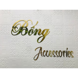 Bộ logo trang trí cửa hàng