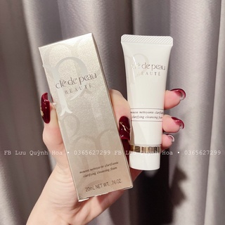 Sữa rửa mặt Cle De Peau mousse nettoyante clarifiante 20ml