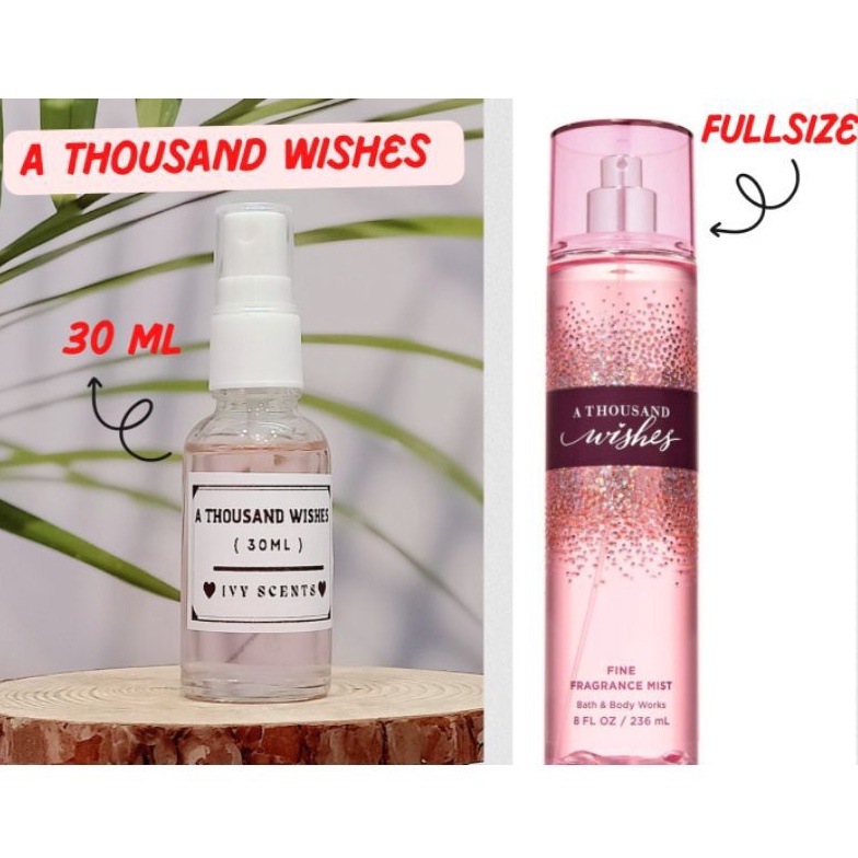 (30ML)XỊT THƠM A THOUSAND WISSHES BATH AND BODYWORKS