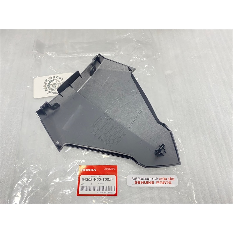 Mặt nạ nhỏ CLICK 2015 2017 không pát biển số nhập Honda Thailand 64302-K60-T00ZF