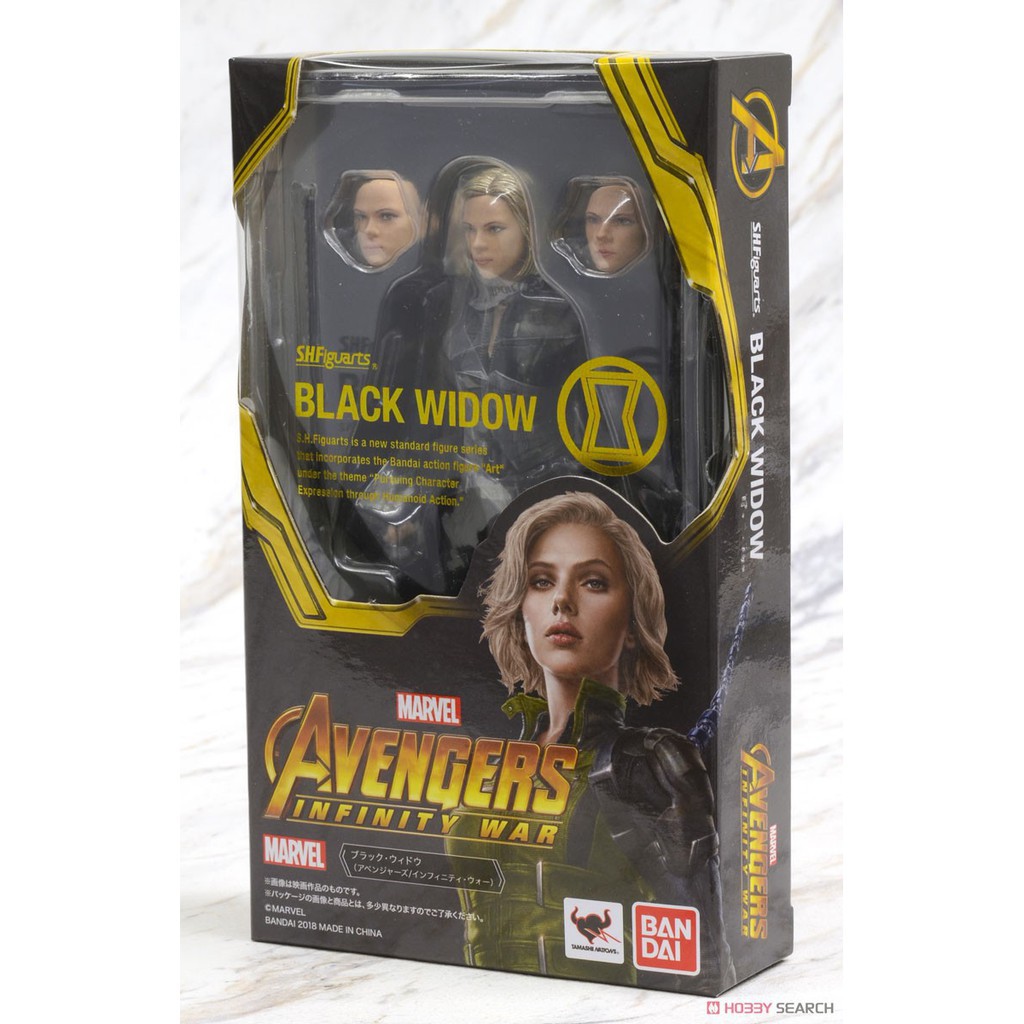 Mô hình nhân vật Góa phụ đen trong phim Avengers thiết kế sinh động