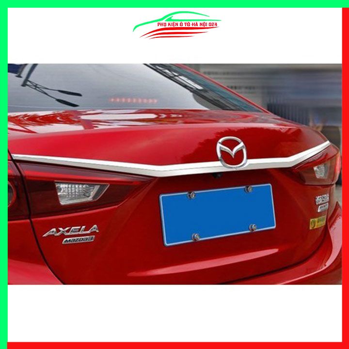 Ốp Tay Mở Cốp Mạ Crom Xe Mazda 3 2015-2019 Trang Trí Làm Đẹp xe