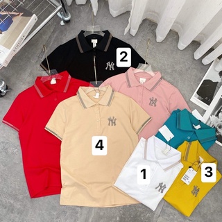 Áo polo ny cổ viền cộc tay