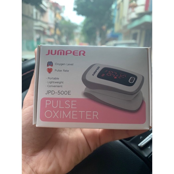Máy đo Ôxy SPO2 Jumper JPD 500E - BH 12 tháng