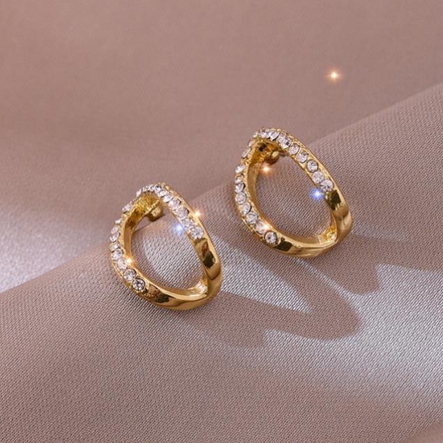 Bông tai đính đá hạt ngọc sang trọng bạc S925 nhiều mẫu dễ thương độc lạ gia công tỉ mỉ June accessories