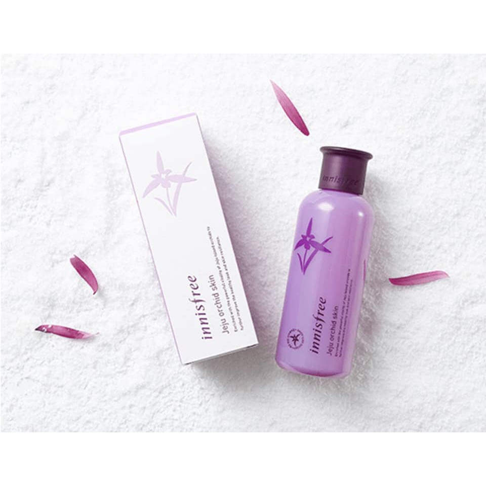 TONER TINH CHẤT HOA PHONG LAN-INNISFREE JEJU ORCHID SKIN