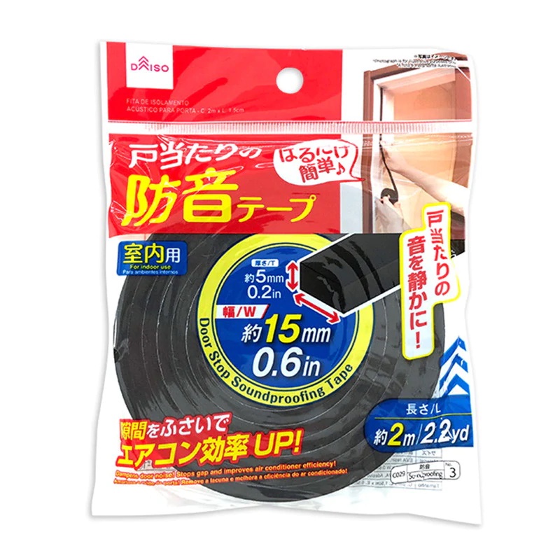 Daiso Ron dán cách âm dài 2m độ dày 5mm