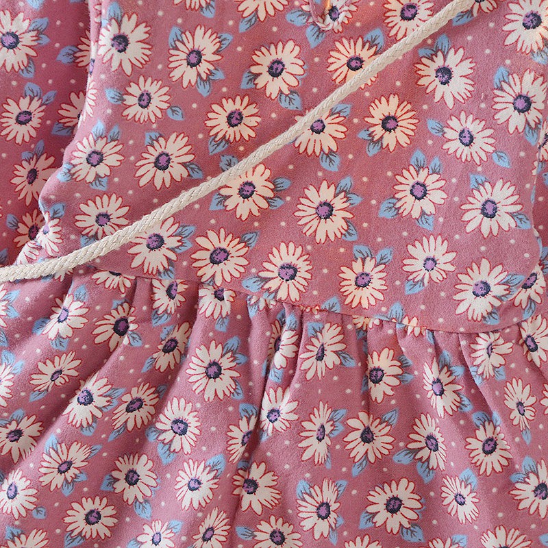 Đầm công chúa tay dài xinh xắn dành cho bé gái 1-4 tuổi