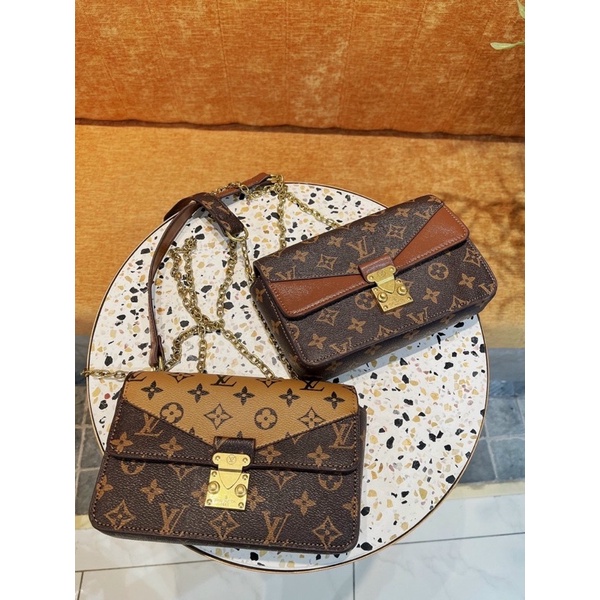 Túi Xách Nữ Đeo Chéo Hoạ Tiết Eo Vì, Túi Xách Nữ Dây Pha Xích