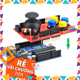 [GIÁ SỐC] Board mở rộng Joystick Shield Game PS2 for Arduino