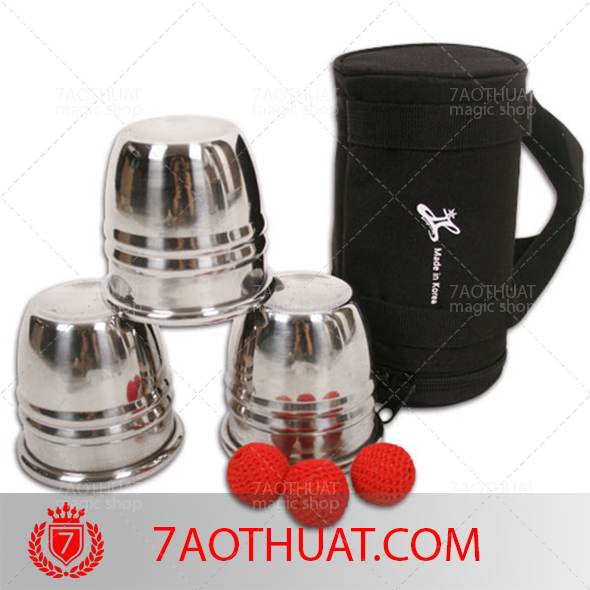 Đông chơi dụng cụ ảo thuật cổ điển, cao cấp đến từ Hàn Quốc : JL Premium Cup &amp; Balls