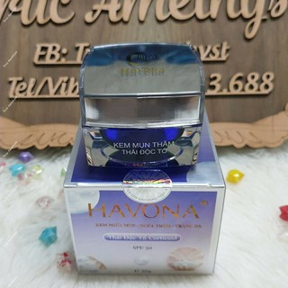 KEM NGỪA MỤN NGỪA THÂM TRẮNG DA HAVONA THẢI ĐỘC TỐ CORTICOID