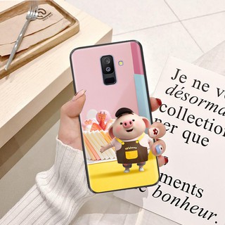 Ốp lưng Samsung A30 Silicon dẻo hình Heo Con Dễ Thương