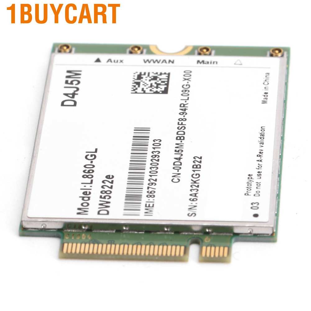 Thẻ kết nối mạng mô đun wifi không dây CAT16 4G thích hợp cho Laptop Dell Inspiron 7490 CHU