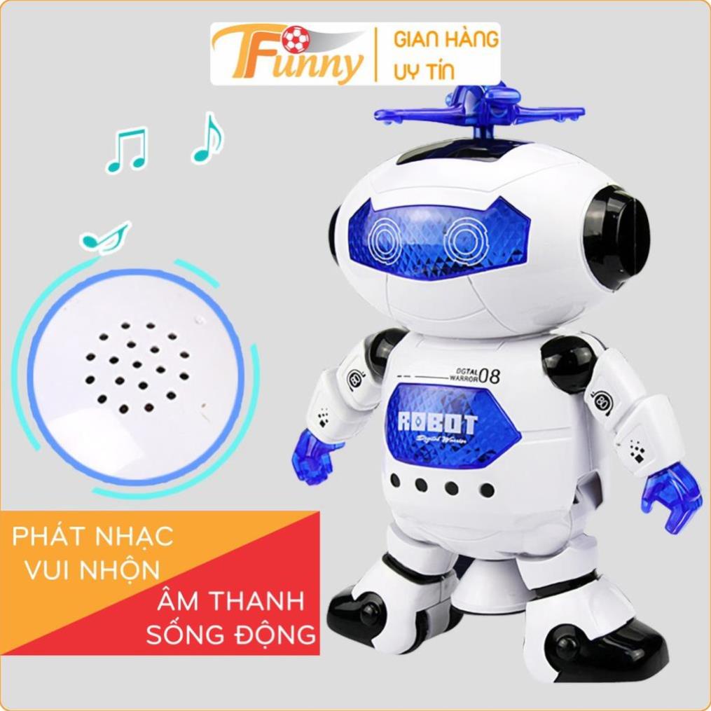 Robot nhảy múa 360 độ cao cấp siêu dễ thương dành cho bé