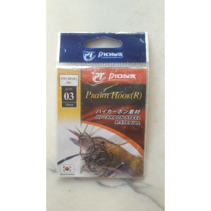 LƯỠI CÂU TÔM PIONER SIÊU NHẠI SỐ 3
