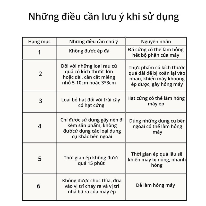 Máy ép hoa quả nội địa Trung (có bảo hành 12 tháng)