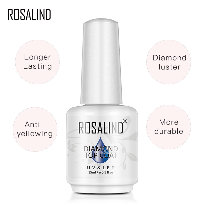 Lọ gel Rosalind sơn móng tay quyến rũ chuyên nghiệp 15ml