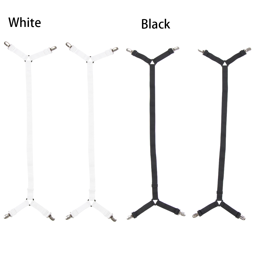 Bộ 2 Kẹp Cố Định Ga Giường Nhiều Màu Sắc Có Thể Điều Chỉnh