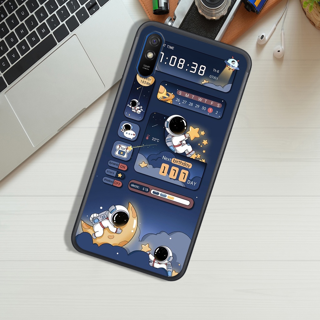 Ốp Lưng XIAOMI REDMI 7A - REDMI 8A - REMDI 9A - REDMI 8  , In Hình Phi Hành Astronauts  Phong Cách, Đẹp.