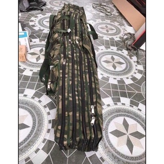 Bao đựng cần rằn ri 3 ngăn