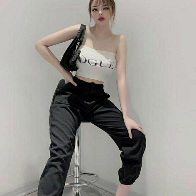 Quần thể thao ống túm cao cấp đẹp new trend