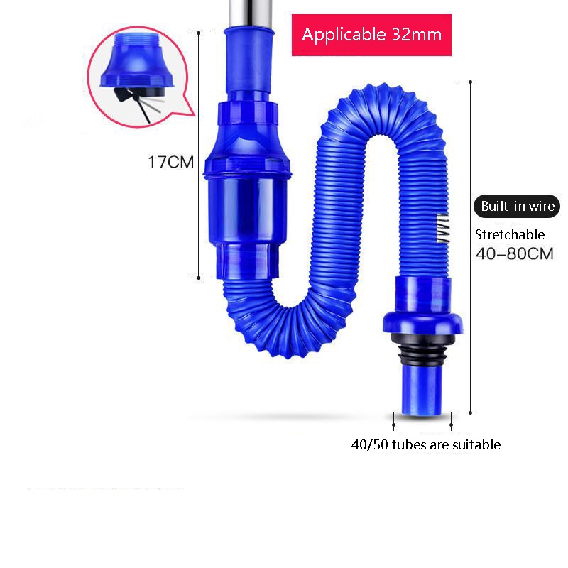 Phụ Kiện Gắn Ống Thoát Nước Khử Mùi Cho Bồn Rửa Chén
