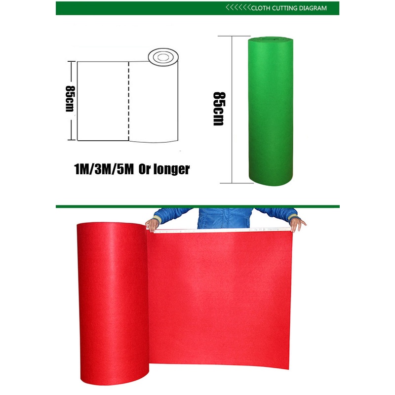 Cuộn Vải Nỉ 1m/ 3m Dày 1mm Đa Dụng Chất Lượng Cao