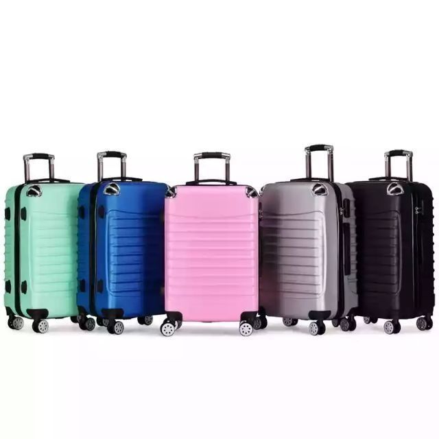 SIZE 20-Vali du lịch bọc góc -cần kéo thép- Mẫu 2019