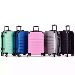 SIZE 20-Vali du lịch bọc góc -cần kéo thép- Mẫu 2019