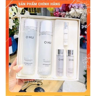 Set nước hh sữa dưỡng trắng da ohui white extreme