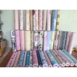 10m giấy dán tường bướm 3D khổ 45cm
